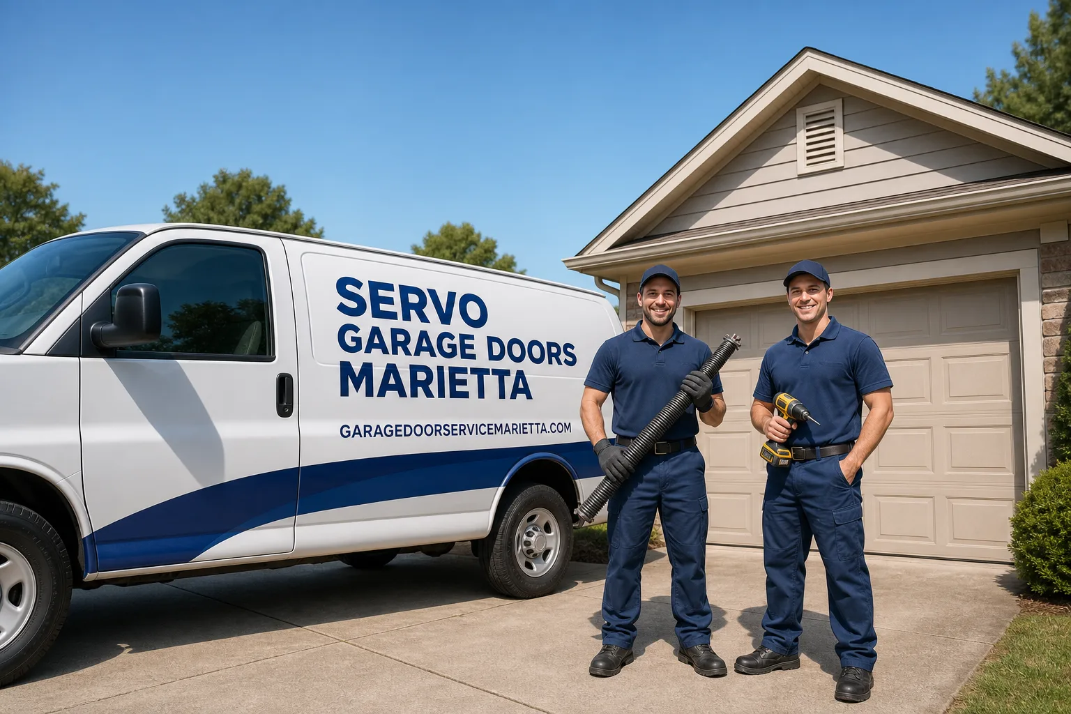 Servo Garage Doors Marietta garage door team